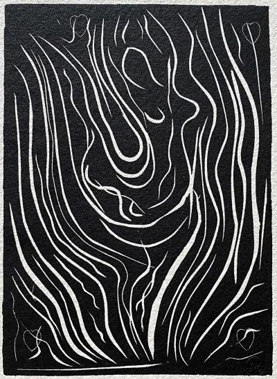 Henri MATISSE - Dancer, 1947 - Original linocut signed 2